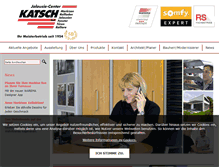 Tablet Screenshot of jalousie-center-katsch.de